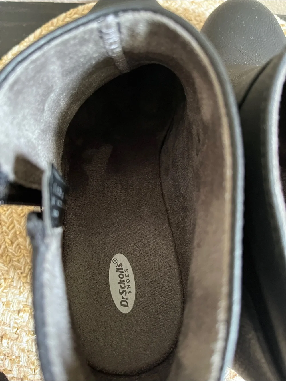 Dr. Scholl's Bianca Ankle Boot Black NWOT 9.5